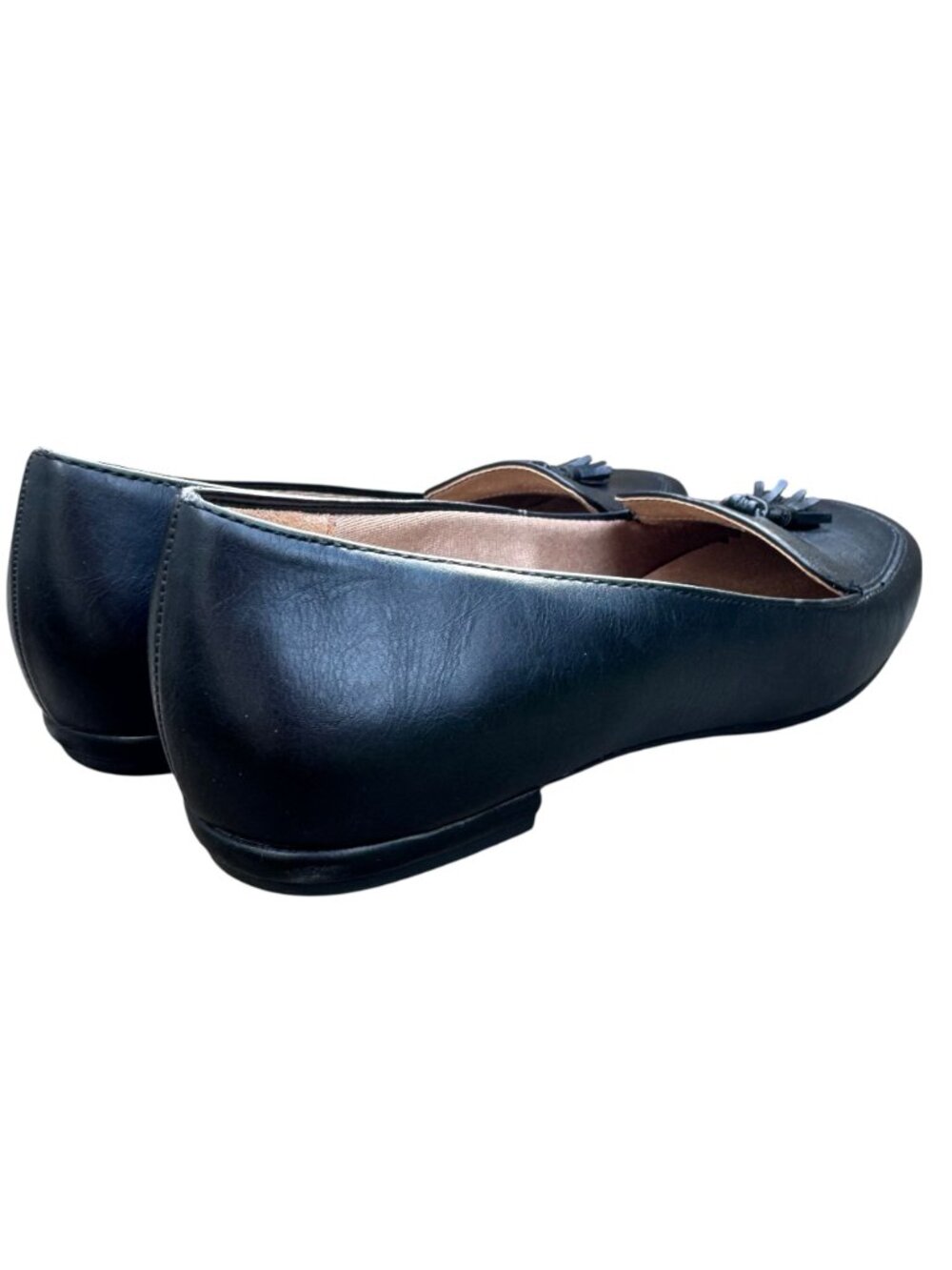Life Stride Ballad Black Loafers Flats Womens Size 7 Comfort Tassel Arch Support - Picture 5 of 15
